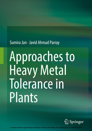 Approaches to Heavy Metal Tolerance in Plants main product photo
