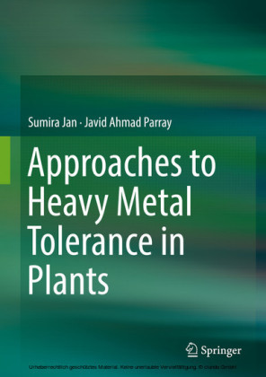 Approaches to Heavy Metal Tolerance in Plants