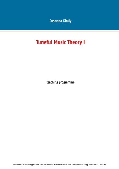 Tuneful Music Theory I main product photo