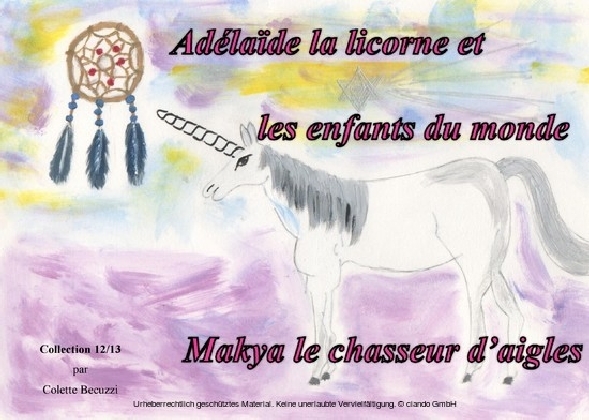 Adélaïde la licorne et les enfants du monde - Makya le chasseur d'aigles main product photo