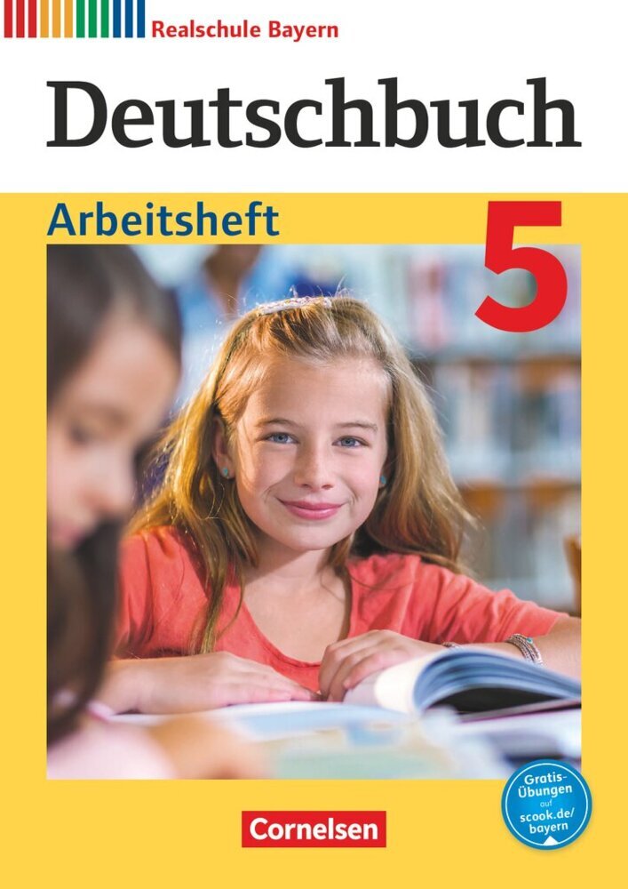 Deutschbuch - Sprach- und Lesebuch - Realschule Bayern 2017 - 5. Jahrgangsstufe main product photo