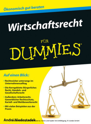 Wirtschaftsrecht für Dummies