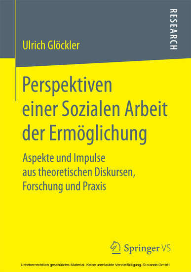 Perspektiven einer Sozialen Arbeit der Ermöglichung main product photo