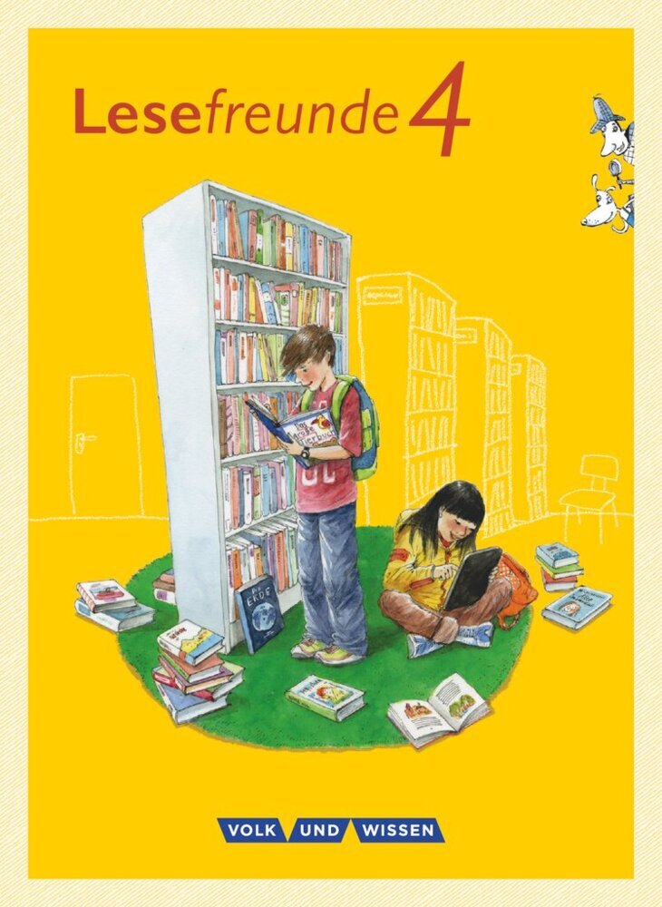 Lesefreunde - Lesen - Schreiben - Spielen - Östliche Bundesländer und Berlin - Neubearbeitung 2015 - 4. Schuljahr main product photo