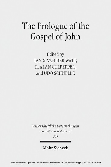 The Prologue of the Gospel of John main product photo