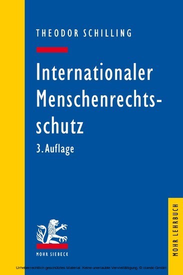 Internationaler Menschenrechtsschutz main product photo