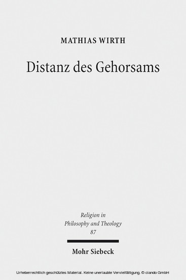 Distanz des Gehorsams main product photo