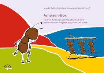 Ameisen-Box: Experten-Kartei zum selbstständigen Arbeiten. Herausfordernde Aufgaben zu Sprache und Schrift