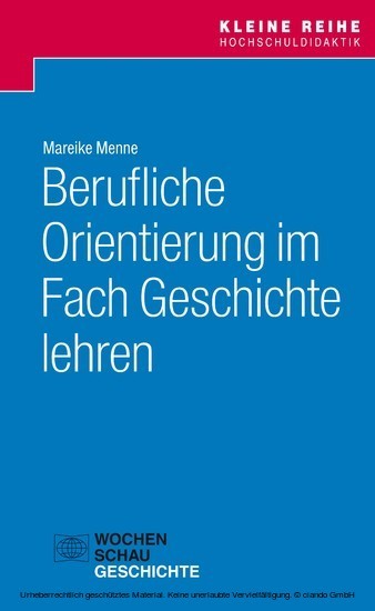 Berufliche Orientierung im Fach Geschichte lehren main product photo