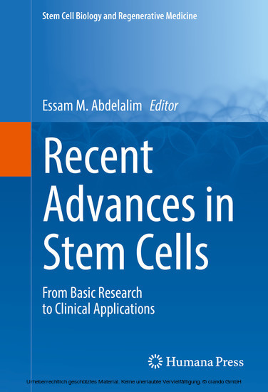 Recent Advances in Stem Cells main product photo
