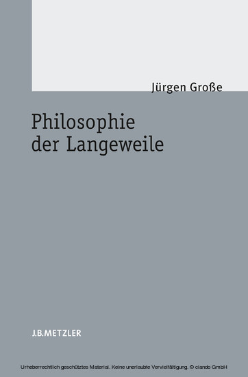 Philosophie der Langeweile main product photo