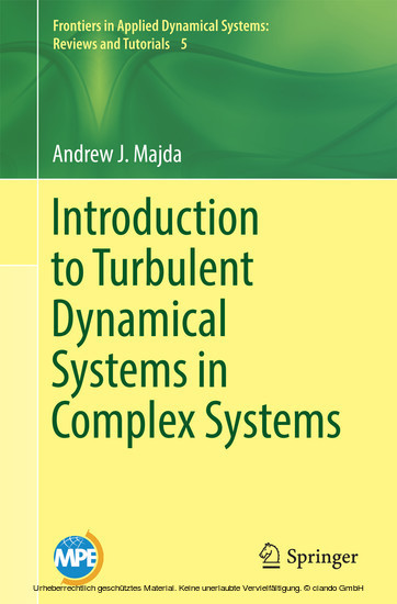 Introduction to Turbulent Dynamical Systems in Complex Systems main product photo