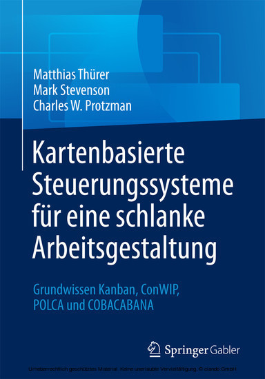Kartenbasierte Steuerungssysteme für eine schlanke Arbeitsgestaltung main product photo