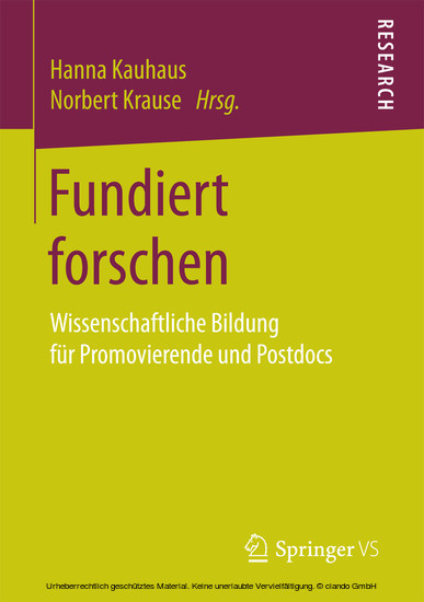 Fundiert forschen main product photo
