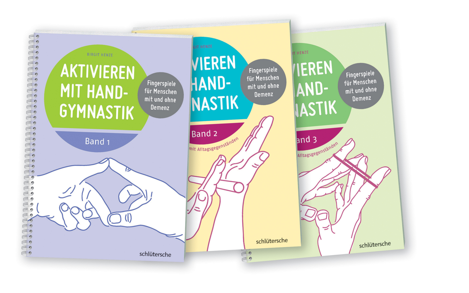 Aktivieren mit Handgymnastik, 3 Bde. main product photo