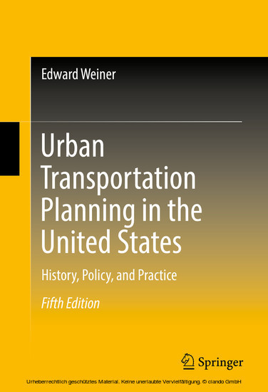 Urban Transportation Planning in the United States main product photo
