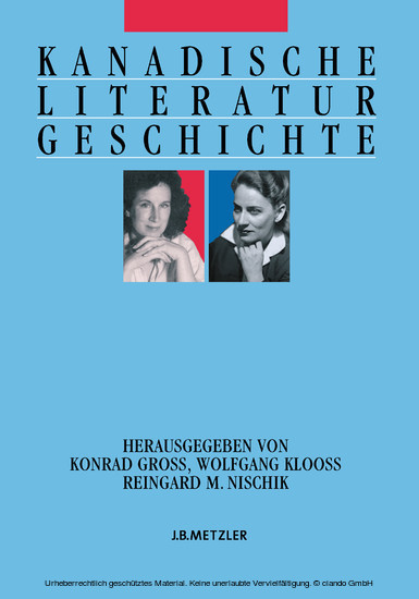 Kanadische Literaturgeschichte main product photo