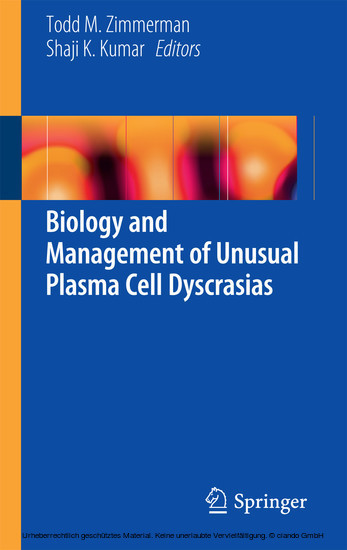 Biology and Management of Unusual Plasma Cell Dyscrasias main product photo
