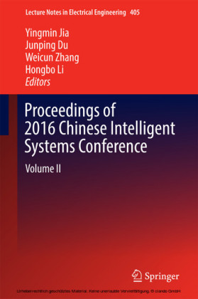 Proceedings of 2016 Chinese Intelligent Systems Conference