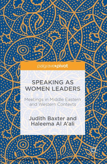 Speaking as Women Leaders main product photo