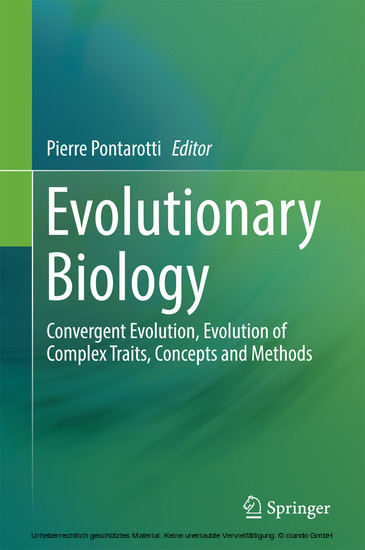 Evolutionary Biology main product photo