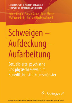 Schweigen - Aufdeckung - Aufarbeitung