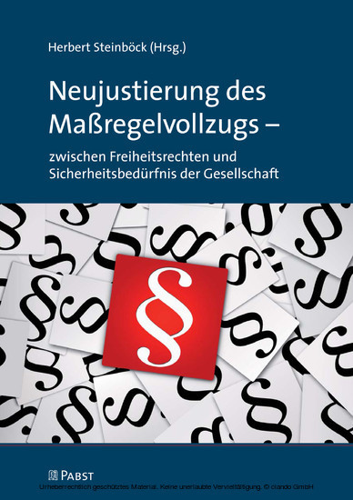 Neujustierung des Maßregelvollzugs main product photo