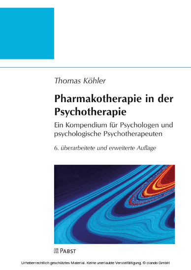 Pharmakotherapie in der Psychotherapie main product photo