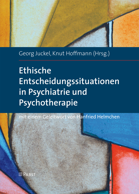 Ethische Entscheidungssituationen in Psychiatrie und Psychotherapie main product photo