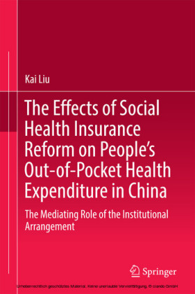 The Effects of Social Health Insurance Reform on People's Out-of-Pocket Health Expenditure in China