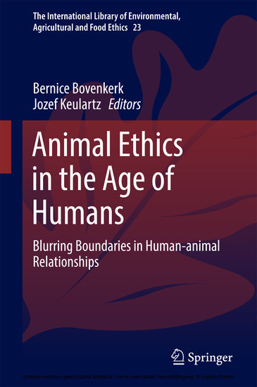 Animal Ethics in the Age of Humans main product photo