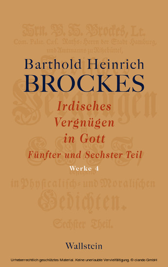 Irdisches Vergnügen in Gott main product photo