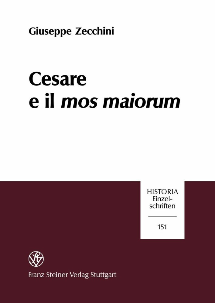 Cesare e il mos maiorum main product photo