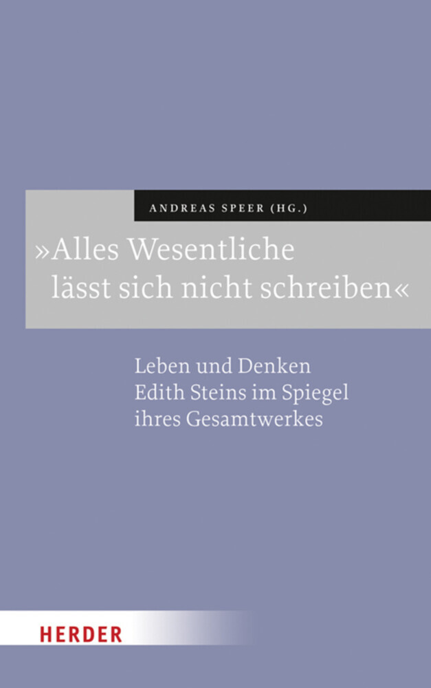 'Alles Wesentliche lässt sich nicht schreiben' main product photo