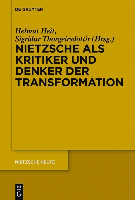 Nietzsche als Kritiker und Denker der Transformation main product photo