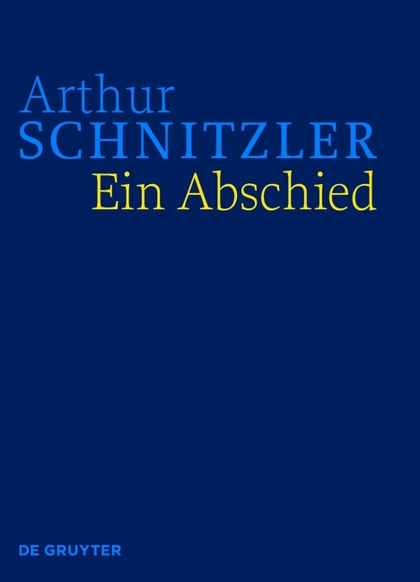 Ein Abschied main product photo