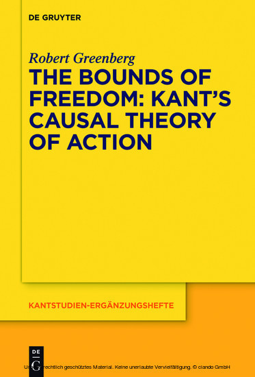 The Bounds of Freedom: Kant's Causal Theory of Action main product photo