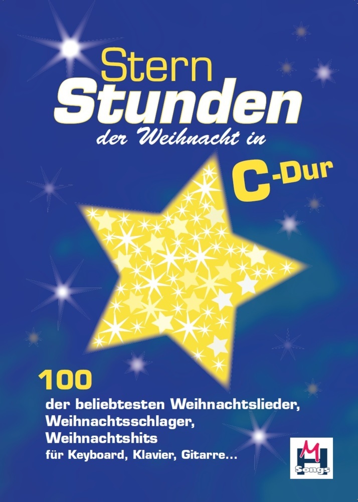 Sternstunden der Weihnacht in C-Dur, für Keyboard, Klavier, Gitarre ... main product photo