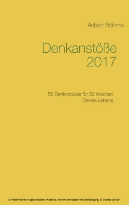 Denkanstöße 2017