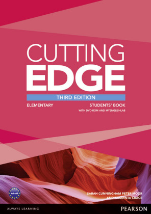 Cutting Edge 3rd Edition Elementary Students' Book with DVD and MyEnglishLab Pack, m. 1 Beilage, m. 1 Online-Zugang; .