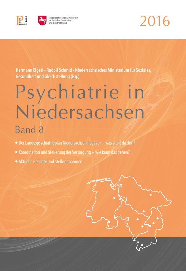 Psychiatrie in Niedersachsen 2016. Bd.8 main product photo