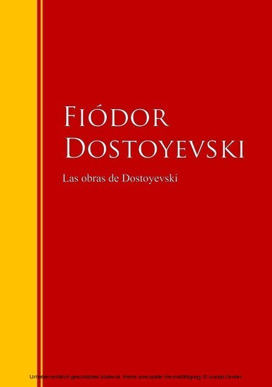 Las obras de Dostoyevski main product photo