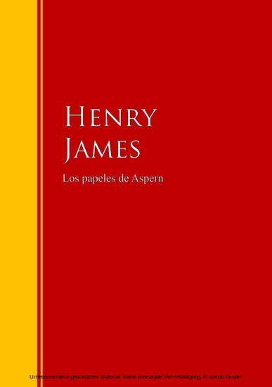 Los papeles de Aspern main product photo