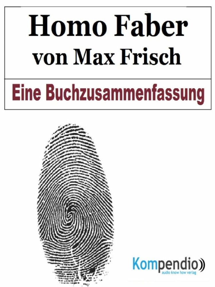 Homo Faber von Max Frisch main product photo