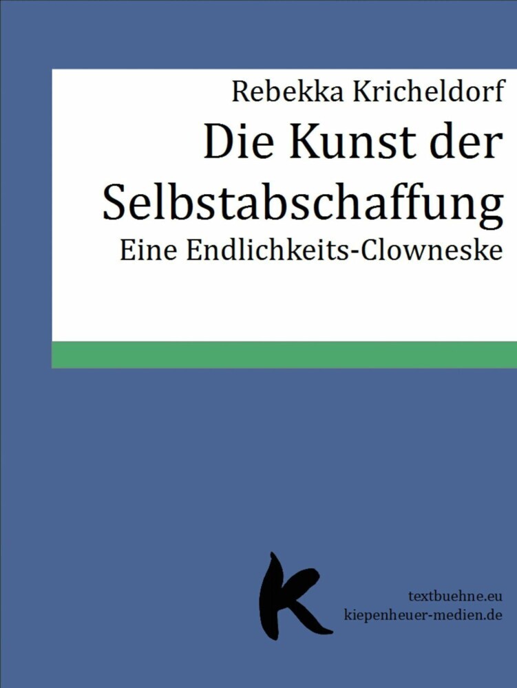 DIE KUNST DER SELBSTABSCHAFFUNG main product photo