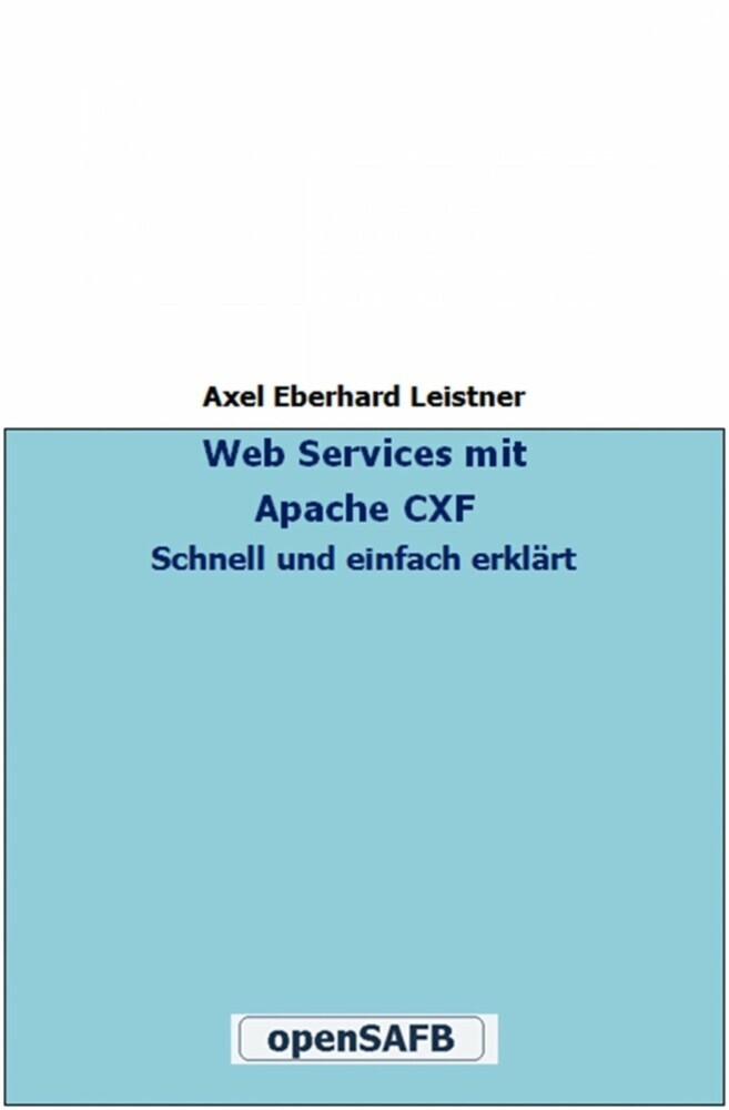 Web Services mit Apache CXF main product photo