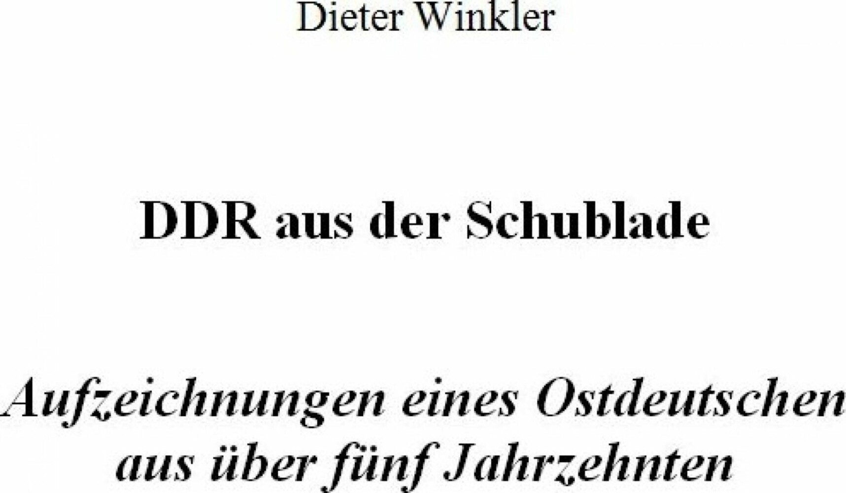 DDR aus der Schublade main product photo