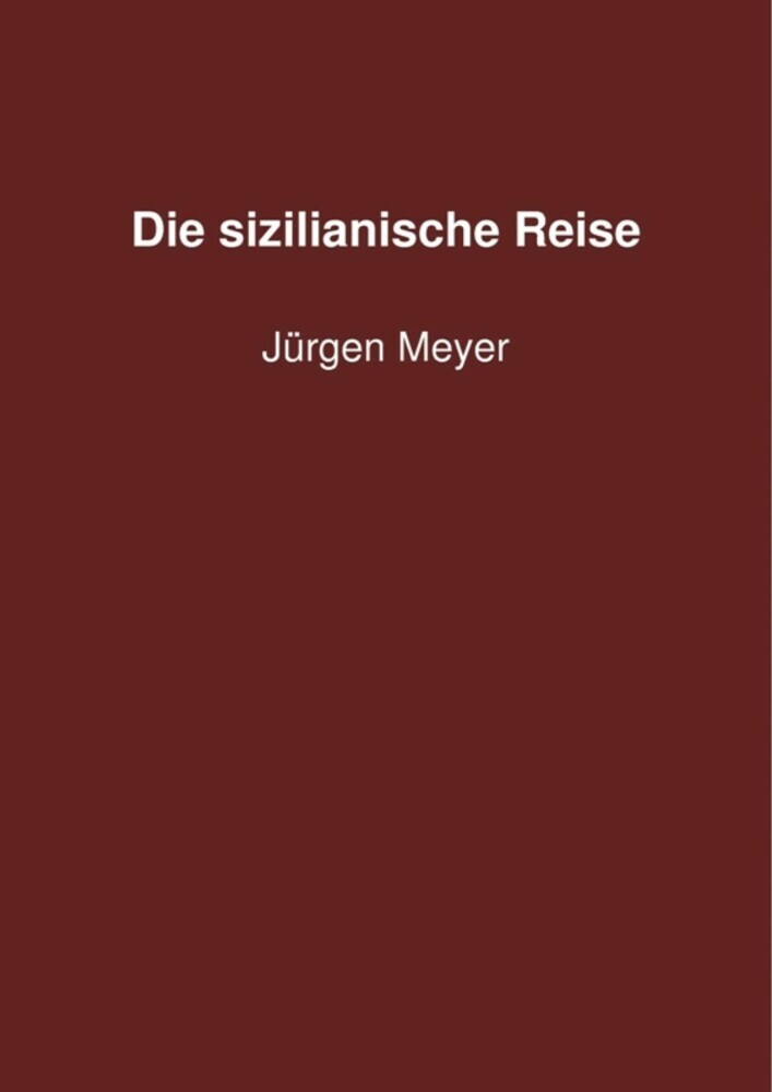 Die sizilianische Reise main product photo