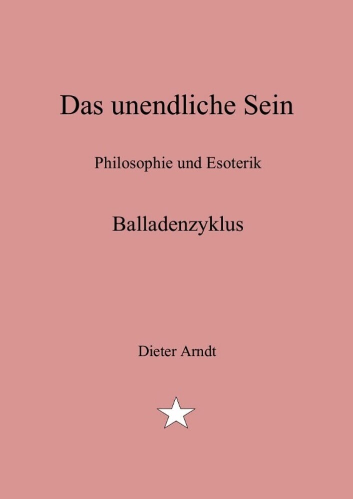 Das unendliche Sein main product photo