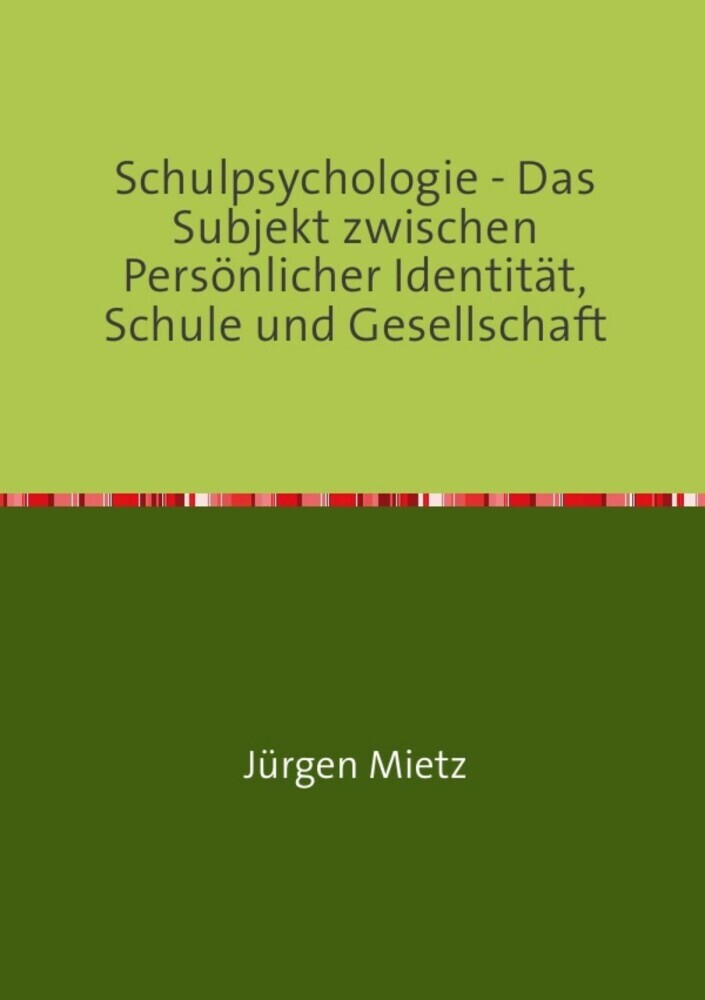 Schulpsychologie - main product photo